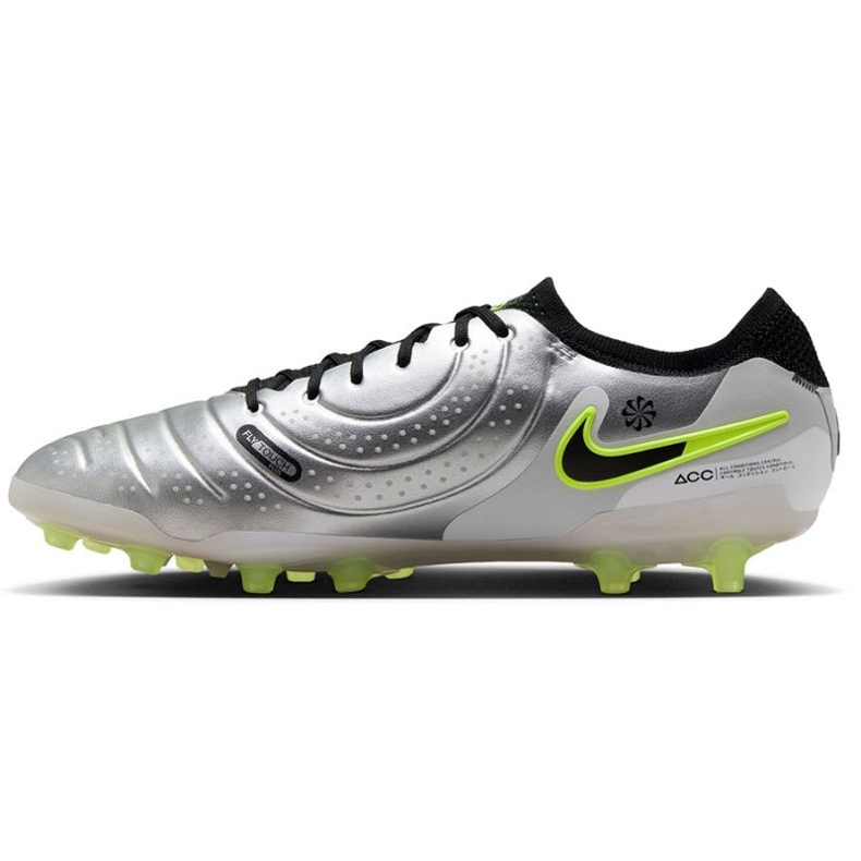 Nike TIempo Legend 10 Elite AG-Pro DV4330-001 Zapatos de fútbol plata 1