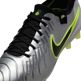 Nike TIempo Legend 10 Elite AG-Pro DV4330-001 Zapatos de fútbol plata 7