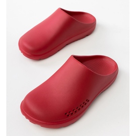 Zapatillas para hombres rojos construidos 2