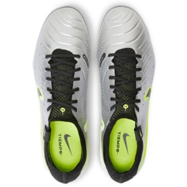 Puma Nike TIempo Legend 10 Elite FG DV4328-001 Zapatos de fútbol plata 4