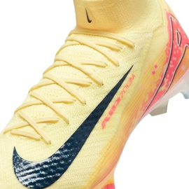 Nike Zoom Mercurial Superfly 10 Elite KM FG FQ8692-800 Zapatos de fútbol naranja 4