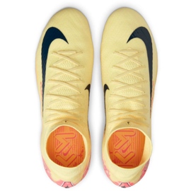 Nike Zoom Mercurial Superfly 10 Elite KM FG FQ8692-800 Zapatos de fútbol naranja 5