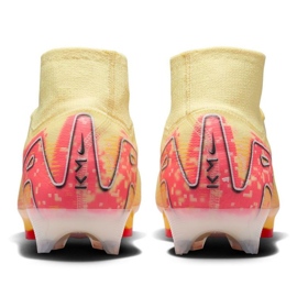 Nike Zoom Mercurial Superfly 10 Elite KM FG FQ8692-800 Zapatos de fútbol naranja 6