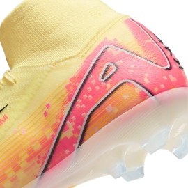 Nike Zoom Mercurial Superfly 10 Elite KM FG FQ8692-800 Zapatos de fútbol naranja 8