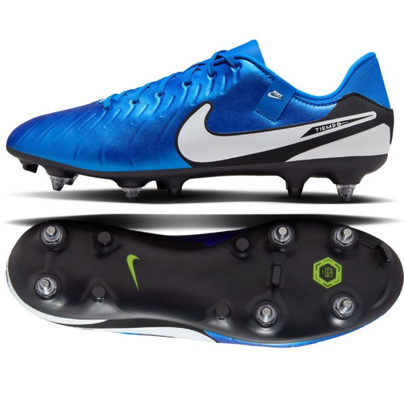 Nike TIempo Legend 10 Academy SG-Pro AC DV4338-400 Zapatos de fútbol azul 1