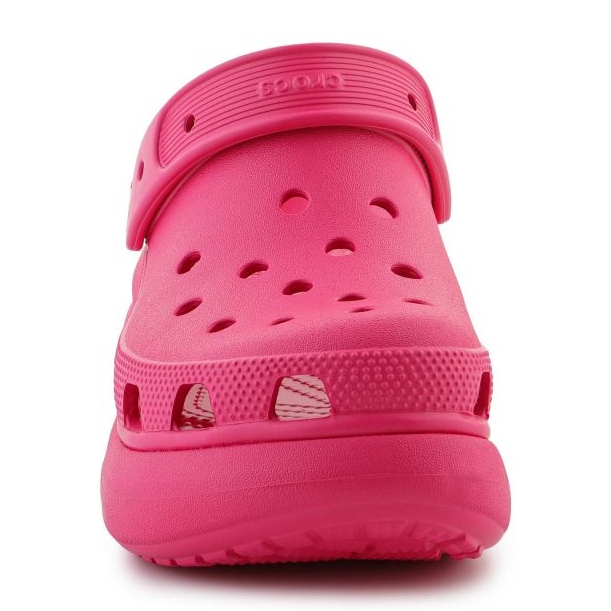 Crocs Classic Crush Clog 207521-6zq Flip-Flops rosado 2 Crocs Classic Crush Clog 207521-6zq Flip-Flops rosado 2