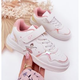 EVento Zapatos deportivos para niñas, bailarina blanca blanco 4
