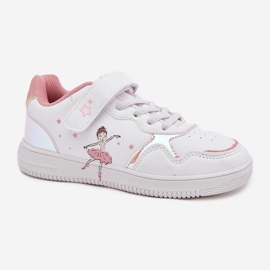 EVento Zapatos deportivos para niñas, bailarina blanca blanco 5