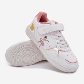 EVento Zapatos deportivos para niñas, bailarina blanca blanco 3