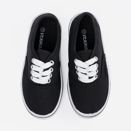Zapatillas clásicas para niños negros 3