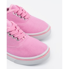 Zapatillas de deporte para niños rosa claro 1