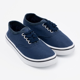 Zapatillas de zapatillas azul marino 2