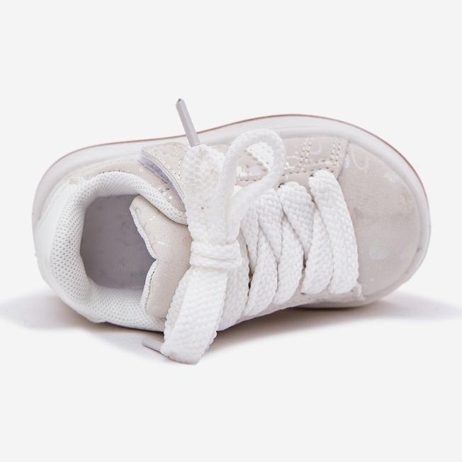 Zapatillas deportivas de zapatillas para los corazones de los niños blanco 2