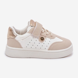 Zapatillas de deporte zapatillas de zapatillas en velcro beige 7