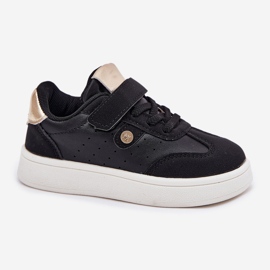 Zapatillas de deporte zapatillas de zapatillas negras velcro negro 4