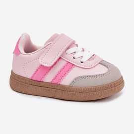 Zapatillas de zapatillas zapatos deportivos velcro rosa rosado 6