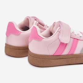 Zapatillas de zapatillas zapatos deportivos velcro rosa rosado 2