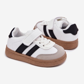 Zapatillas de deporte zapatos deportivos con velcro blanco 2