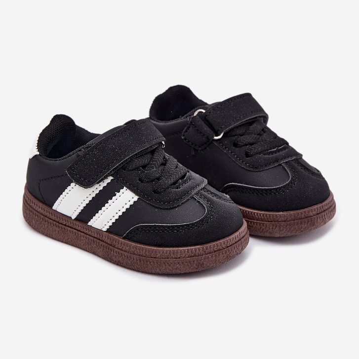 Zapatillas deportivas de zapatillas negras para niños negro 1