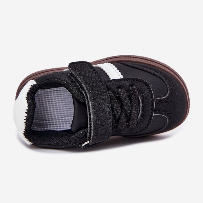 Zapatillas deportivas de zapatillas negras para niños negro 2