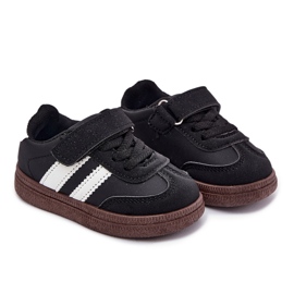 Zapatillas deportivas de zapatillas negras para niños negro 7