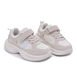 Zapatillas de deporte zapatos deportivos con velcro blanco 7