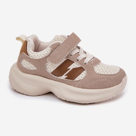 Zapatillas de deporte zapatos deportivos con beige 5