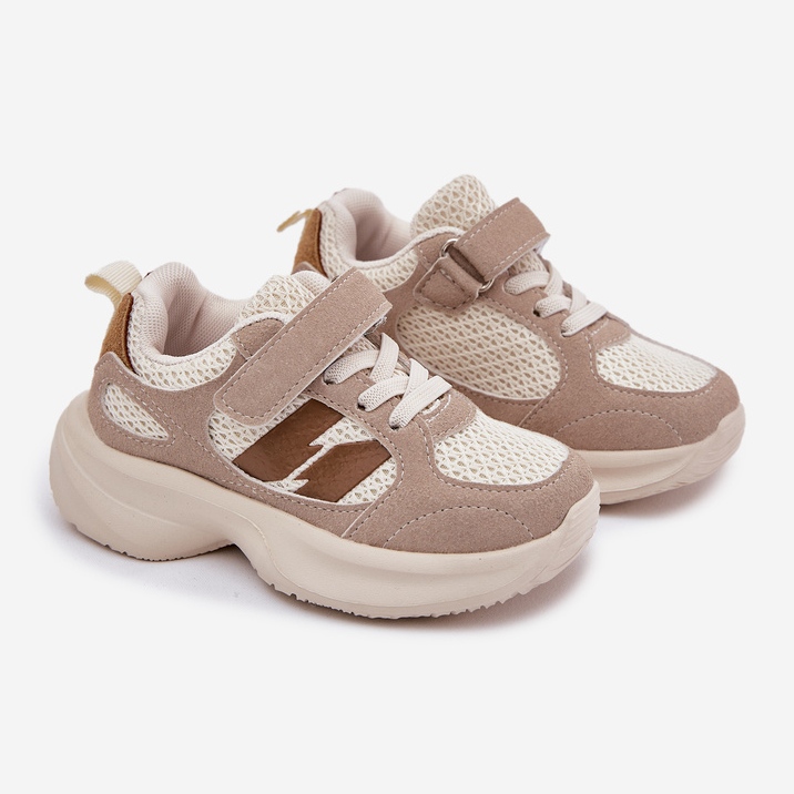 Zapatillas de deporte zapatos deportivos con beige 1