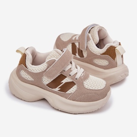 Zapatillas de deporte zapatos deportivos con beige 3