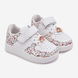 Zapatillas para niños zapatos deportivos unicornio blanco 1