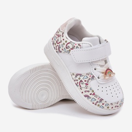 Zapatillas para niños zapatos deportivos unicornio blanco 3