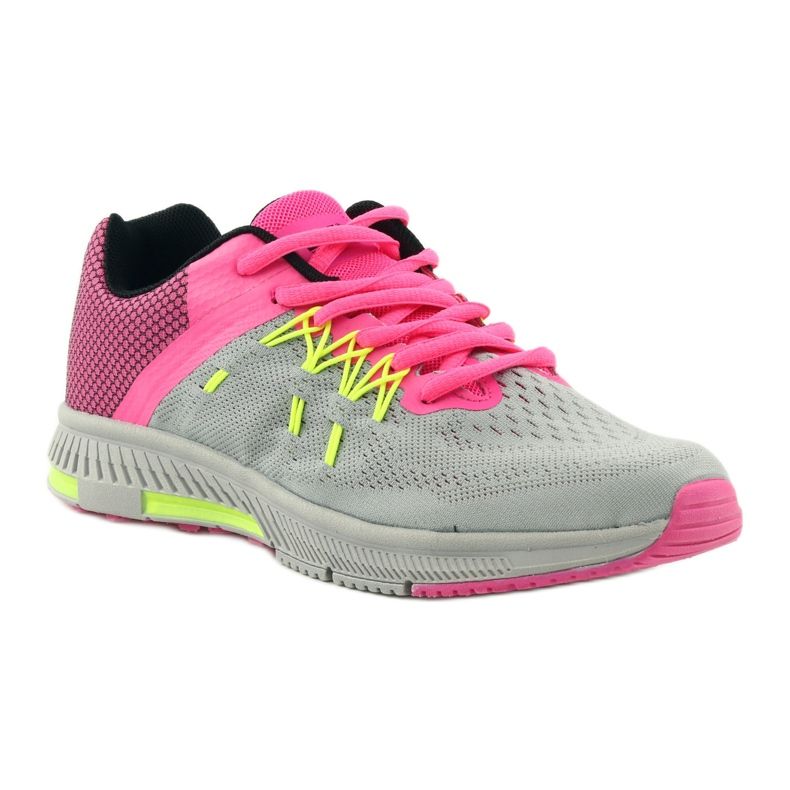 Deportiva mujer superligera DK 14290 gris/rosa rosado 1