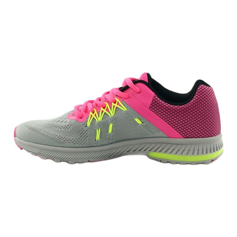 Deportiva mujer superligera DK 14290 gris/rosa rosado 2