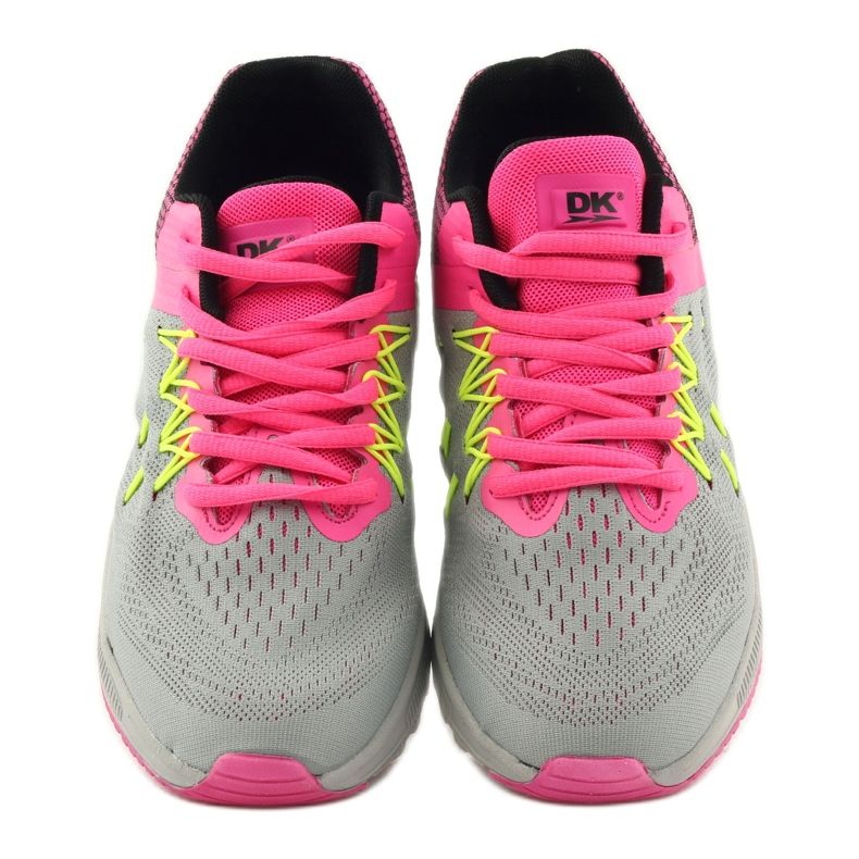 Deportiva mujer superligera DK 14290 gris/rosa rosado 4