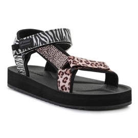 D.Franklin Sandalias D. Franklin Forest Strips High Print DFSH404002-ALBA negro 5
