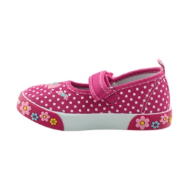American Club zapatillas americanas lunares rosa blanco 2