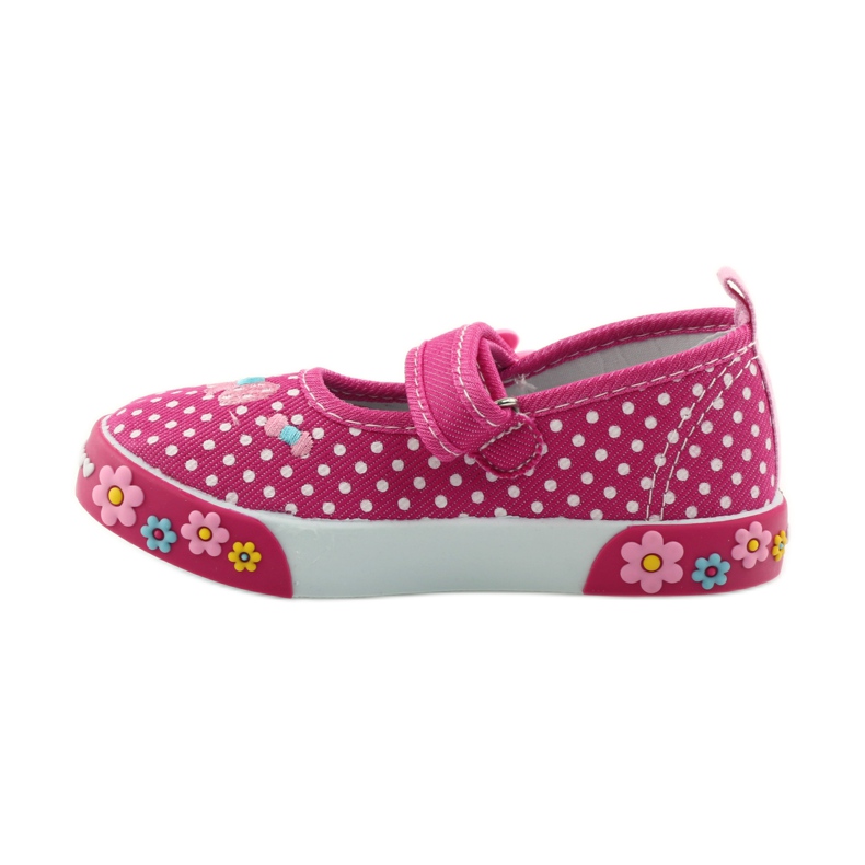 American Club zapatillas americanas lunares rosa blanco 2