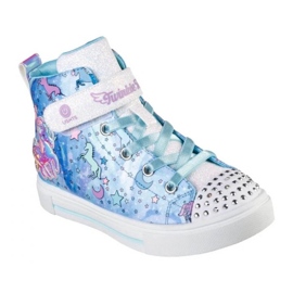 Zapatos Skechers S Lights Twinkle Sparks Unicorn Daydream 314800L-Blmt azul 2