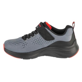 Zapatos de espuma de vapor skechers 404000l-ccrd gris 5