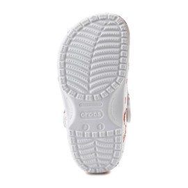Crocs clásico de impresión de personaje 209695-9cd flip-flops blanco 10