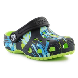 Crocs Classic Meta Scape Clog T 208456-3uf Flip Flip Flip negro 5