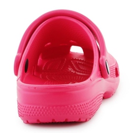 Crocs Classic 10001-6ZQ Flip Flip Flip rosado 9