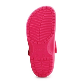 Crocs Classic 10001-6ZQ Flip Flip Flip rosado 11