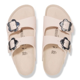 Birkenstock Arizona Flower Hebilla 1029442 Flip -Flops rosado 9