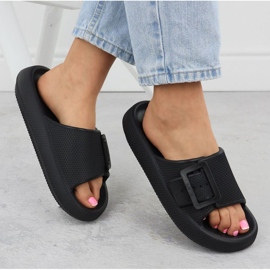 Zapatillas femeninas Big Star RR274A571 Negro 4