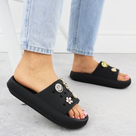 Vinceza 76055 Jan404a Flip -flops negro 5