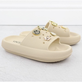 Vinceza 76055 Jan404b Flops beige 7