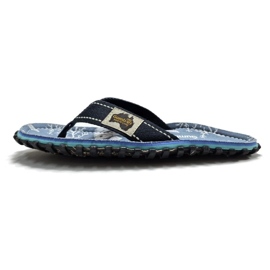 Gumbies Flip-Flops de isleño japonés unisex Seahorse Gu-Ffisl152 azul 9