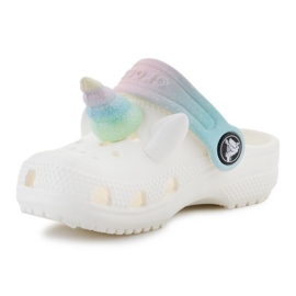 Crocs Flip Flip Flip Iam Rainbow Unicornctg 209701-0WV blanco 3