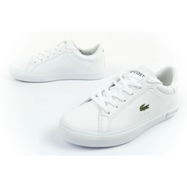 Lacoste PowerCourt Shoes 0721 741Suj001421g White blanco 17